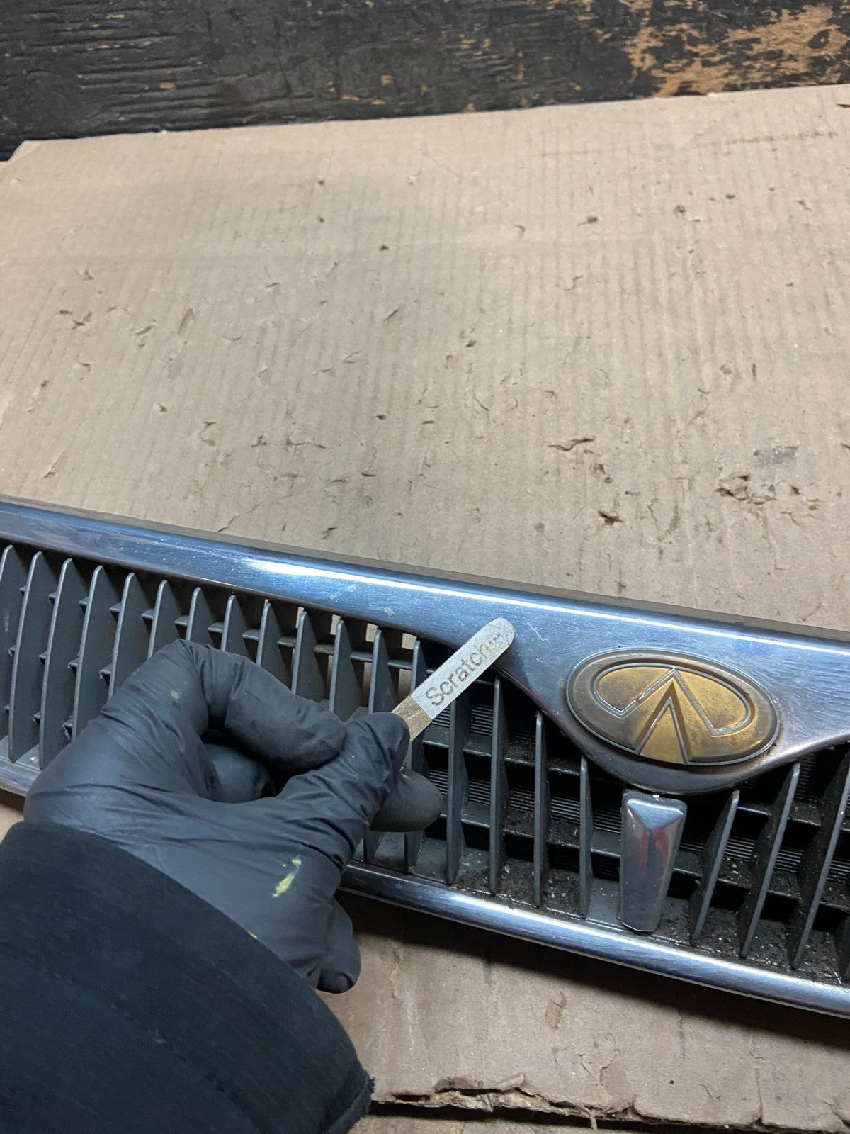 1999 Infiniti G20 Front Upper Grill Grille OEM X7901 DG3