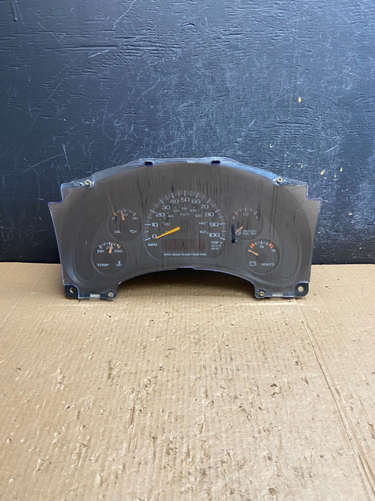 2000 to 2005 Chevrolet Astro Cluster Gauge Speedometer ECM AE4320 DW0