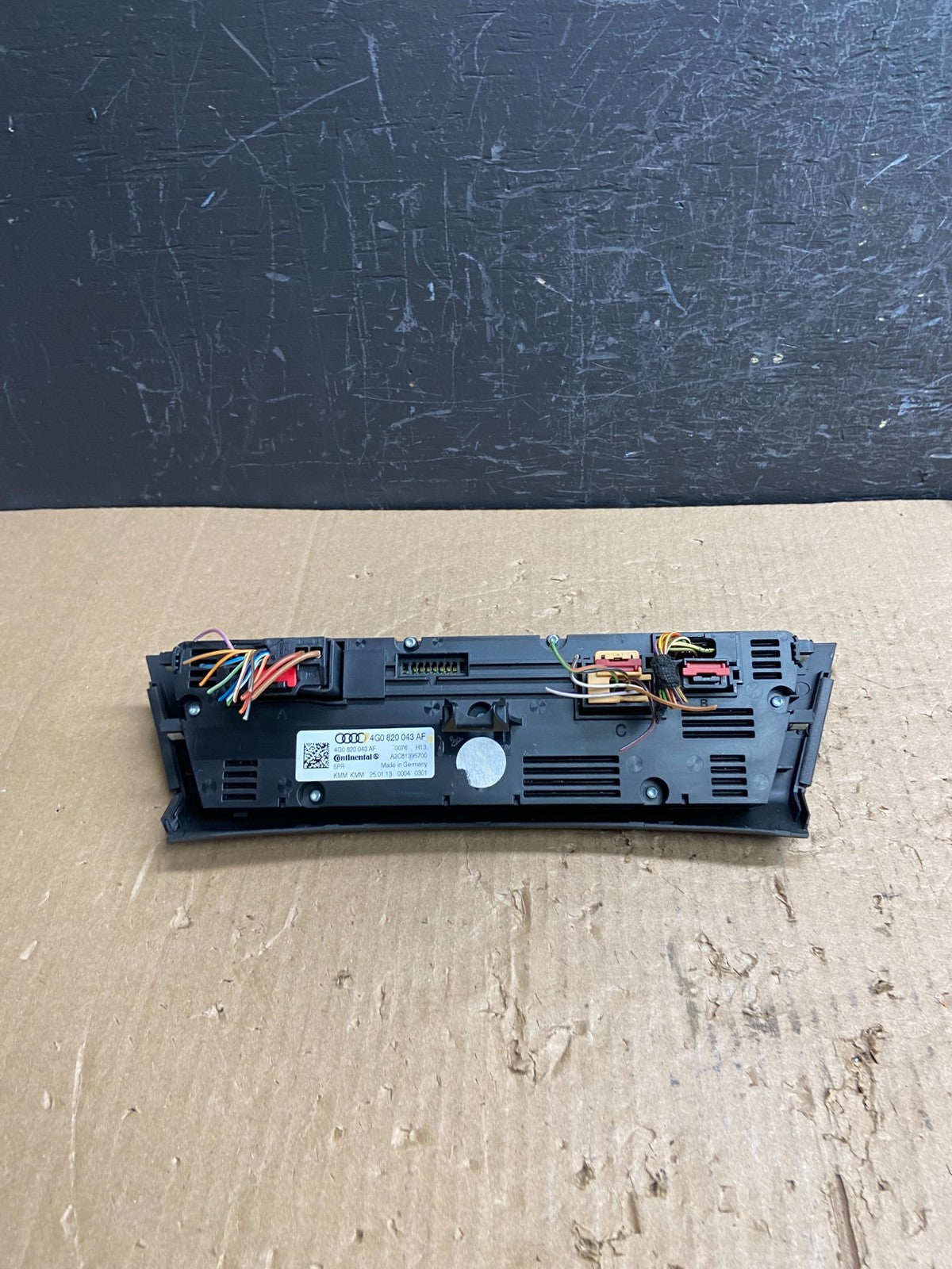2012 - 2015 Audi A6 A7 Front Heater AC Climate Control Panel AF1456 DG3