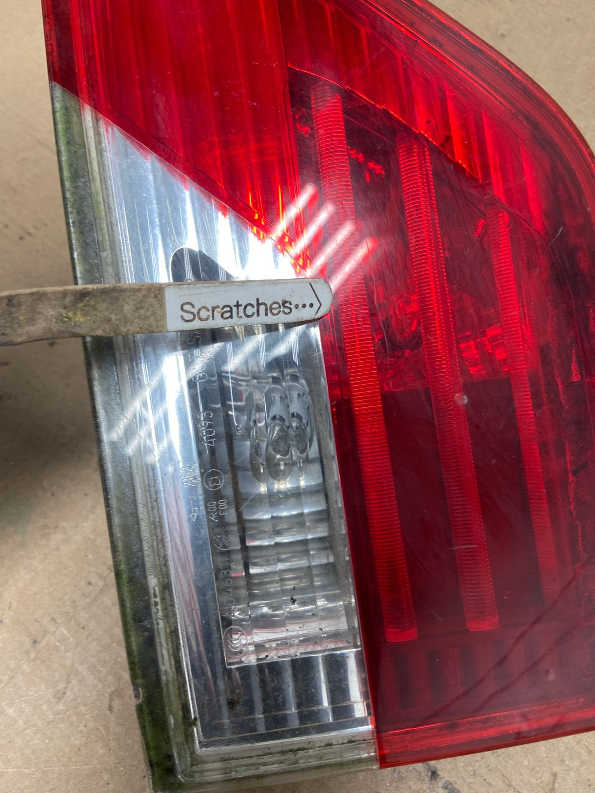 2007 2008 2009 2010 BMW X3 Left Driver Lh Inner Tail Light AF4619 LK3