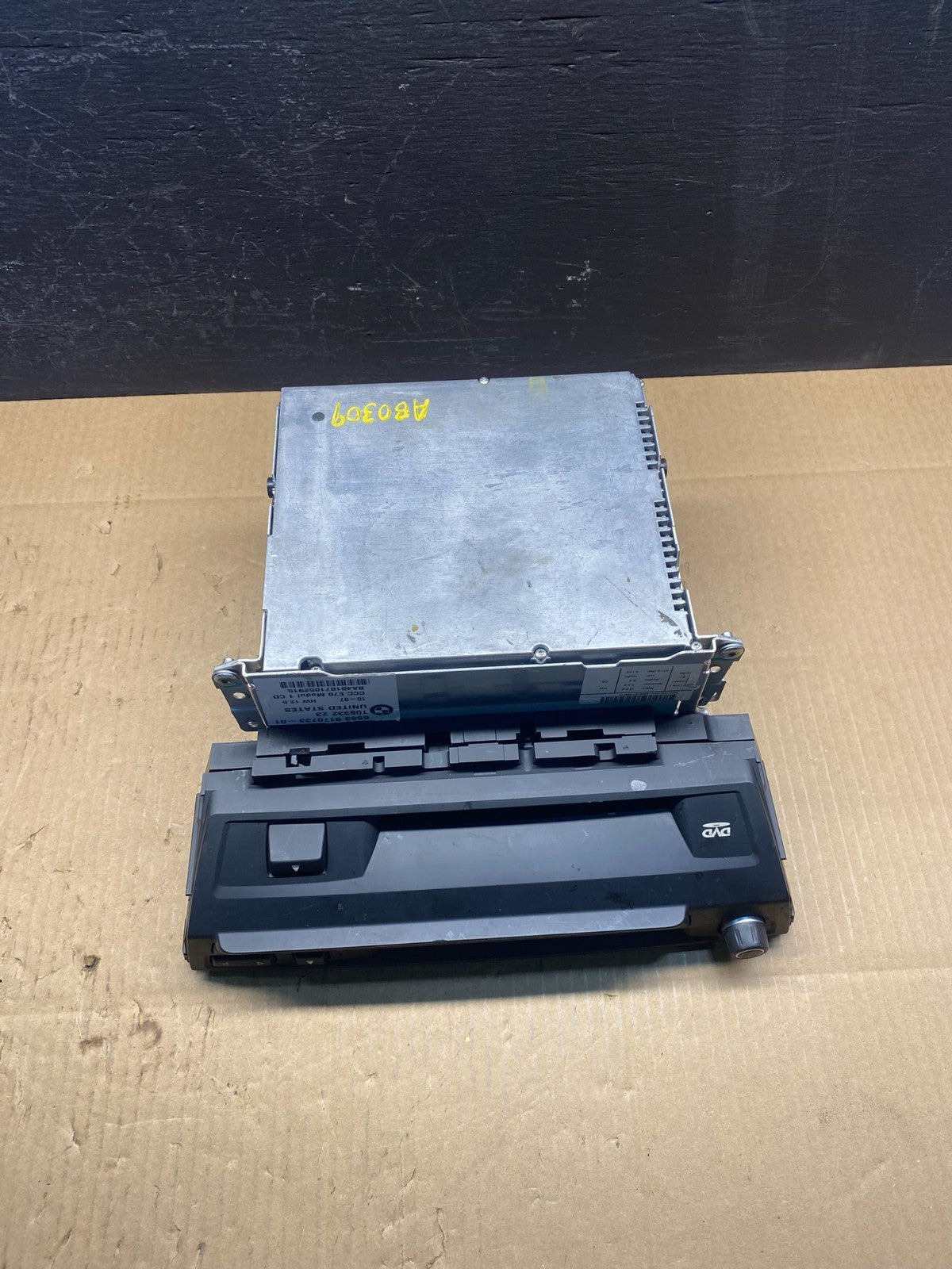 2007 - 2010 Bmw X5 Radio DVD CD Player AM/FM AD1529 DG5