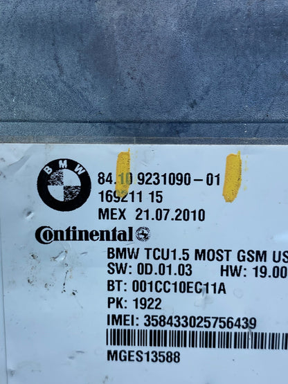 2007 to 2013 Bmw Bluetooth  Control Module Computer Telematics OEM AA7222 DG2