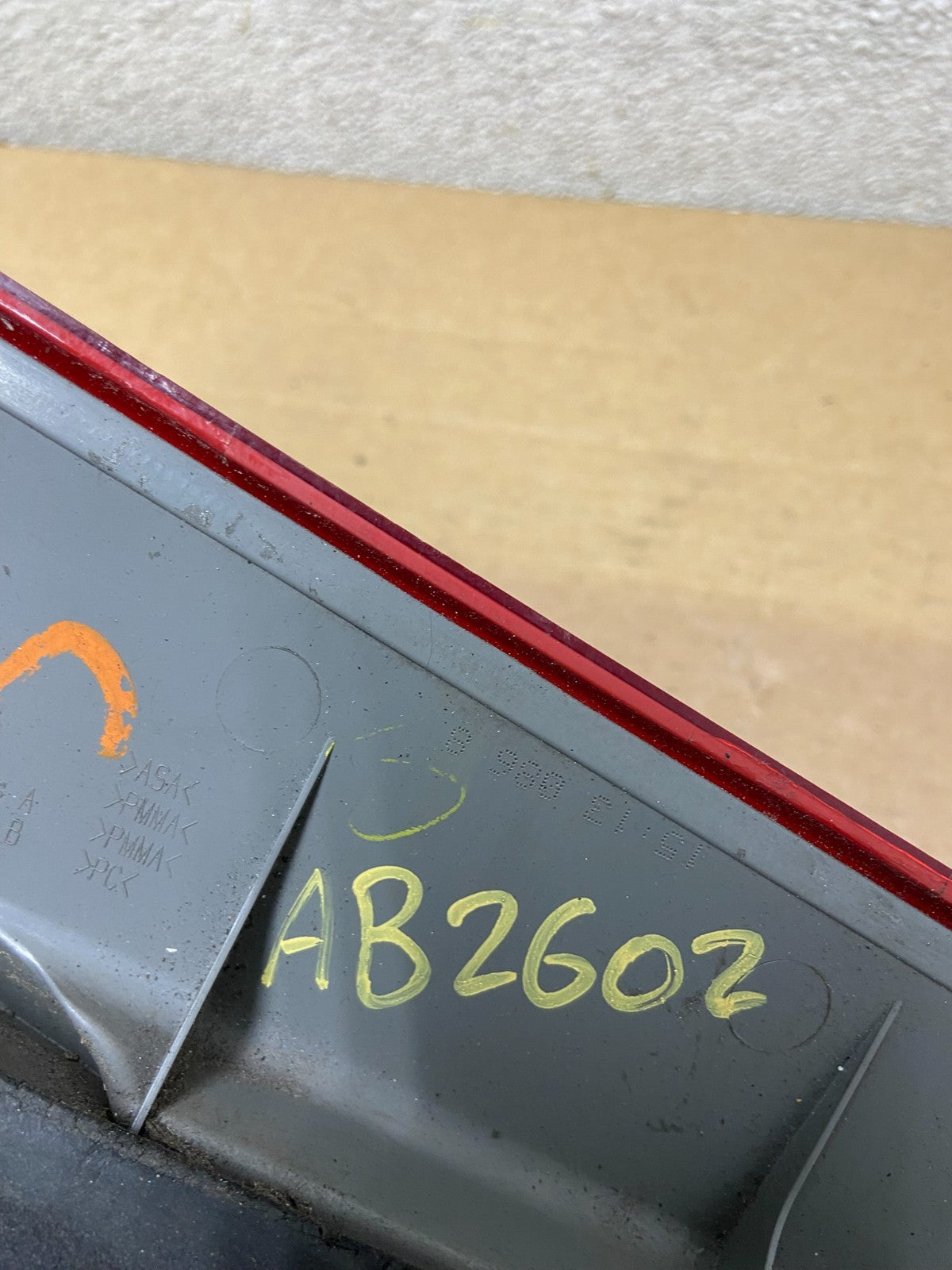 2006 - 2010 Toyota Sienna Right Passenger Side Rh Inner Tail Light Oem AB2602 DW6