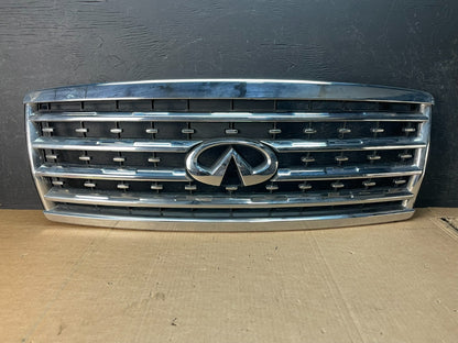 2008 to 2010 Infiniti QX56 Front Upper Chrome Grill Grille ae8462 DG0