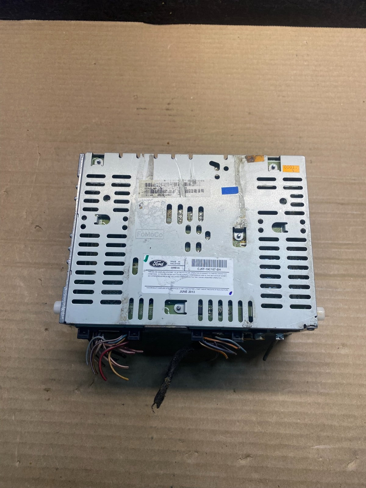 2013 2014 2015 Ford Escape Radio Receiver ID CJ5T-19C107-BH AF3848 DW4