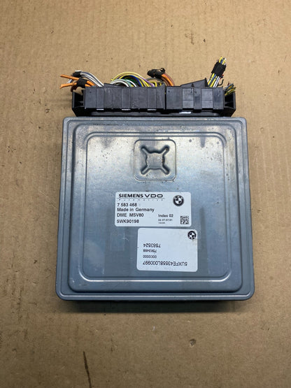 2007 to 2010 BMW X5 ECM ECU Engine Control Computer Module 7583468 ag7014 DG0