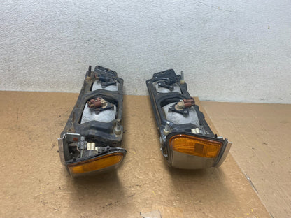 1990-1992 Infiniti M30 Left+Right Side Set Halogen Turn Sgn Headlight S7411 DG7