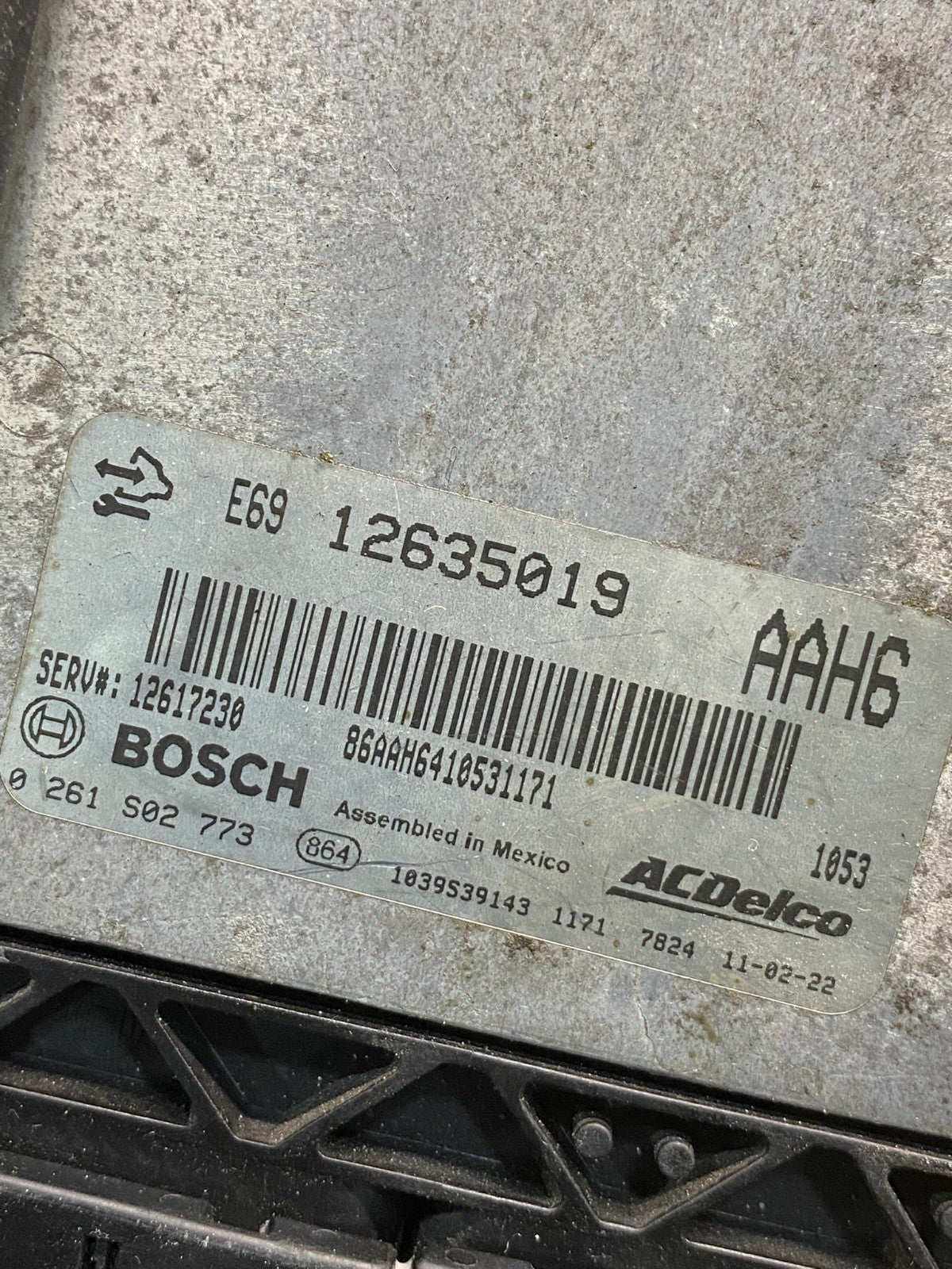 2010 2011 GMC Acadia Traverse Engine Control Module ECM ECU 12635019 ah9576 DG2