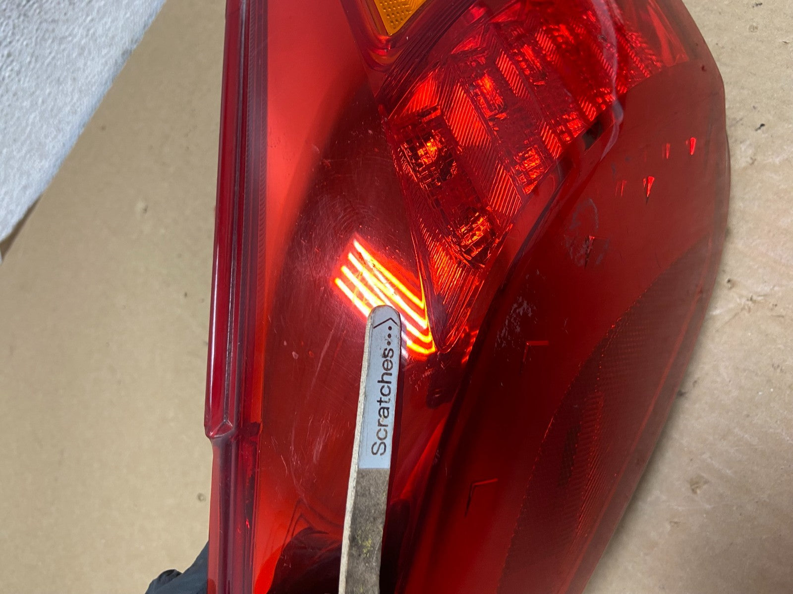 2009 2010 Nissan Murano Left Driver Lh Side Tail Light AF7335 DW3