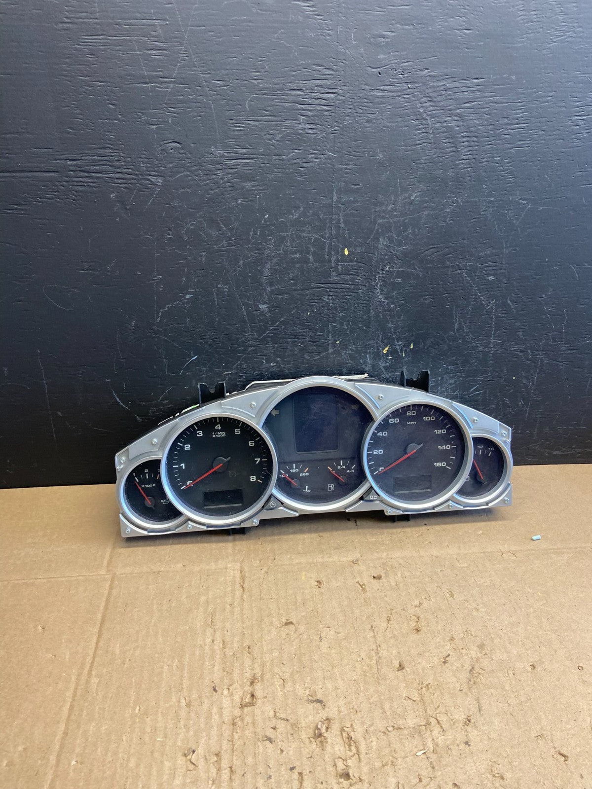 2008 2010 Porsche Cayenne Speedometer Instrument Cluster Oem AB9821 DG0