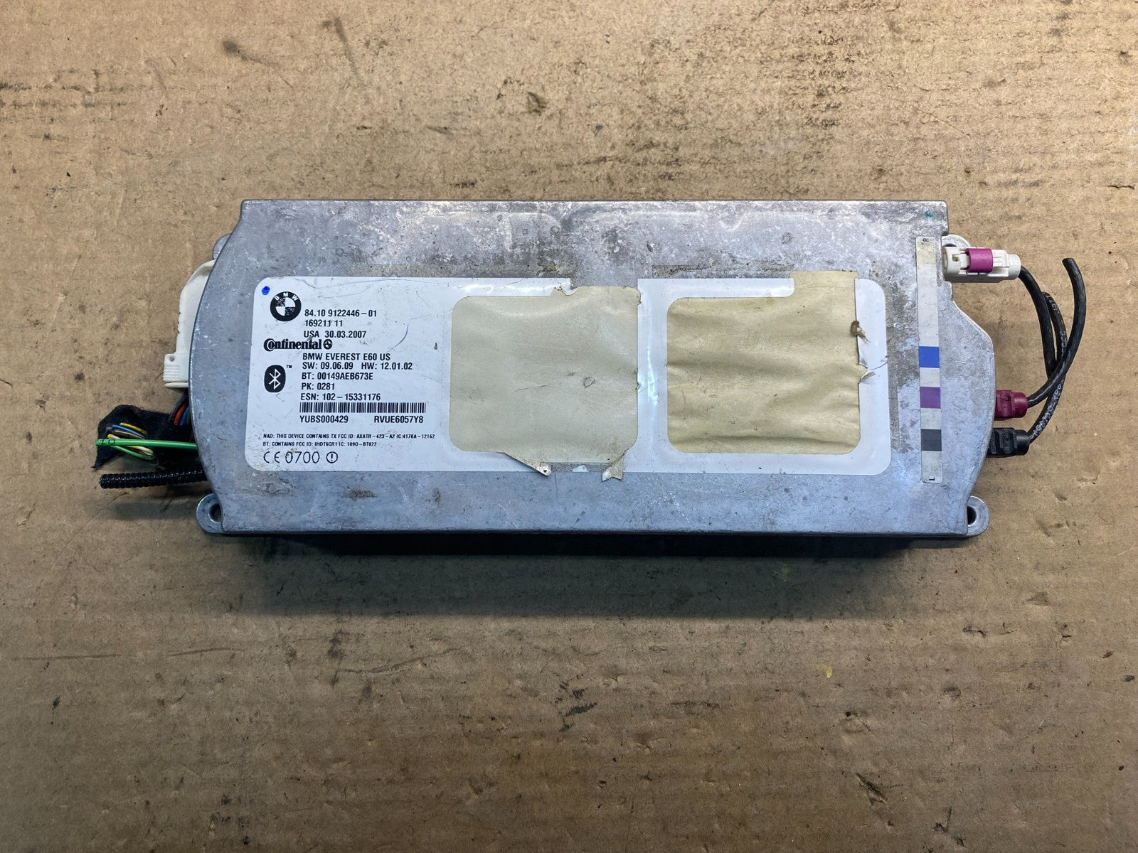 2006 to 2010 Bmw Bluetooth  Control Module Computer Telematics OEM AA2889 DG0