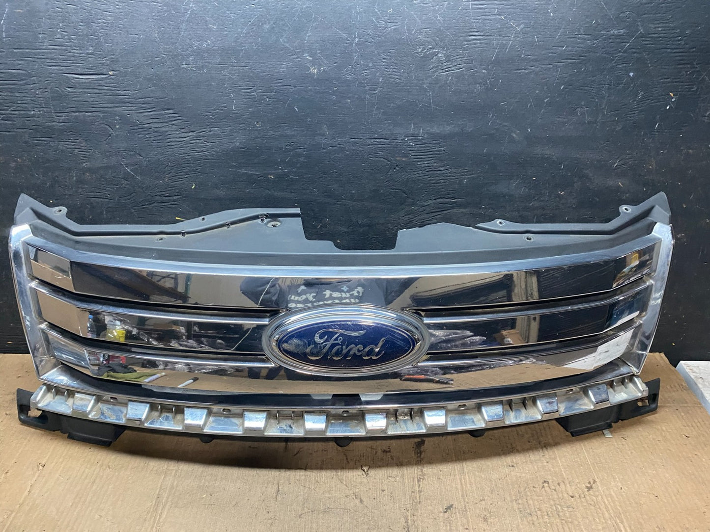2007 2008 2009 2010 Ford Edge Front Upper Chrome Grill Grille Oem t4127 DG0
