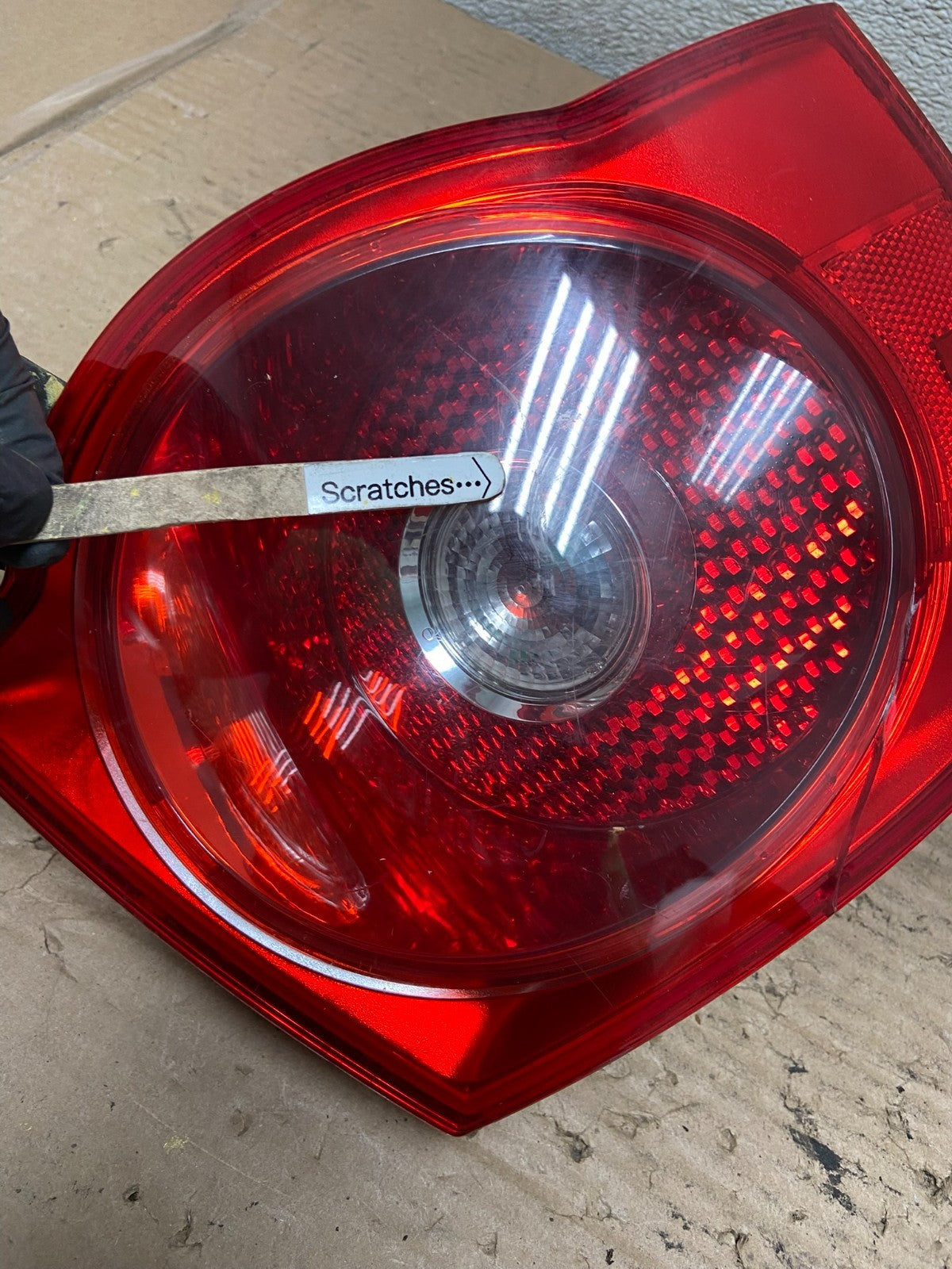 2005-2007 Volkswagen Jetta Sedan Left Driver Side Tail Light AA9681 LK3