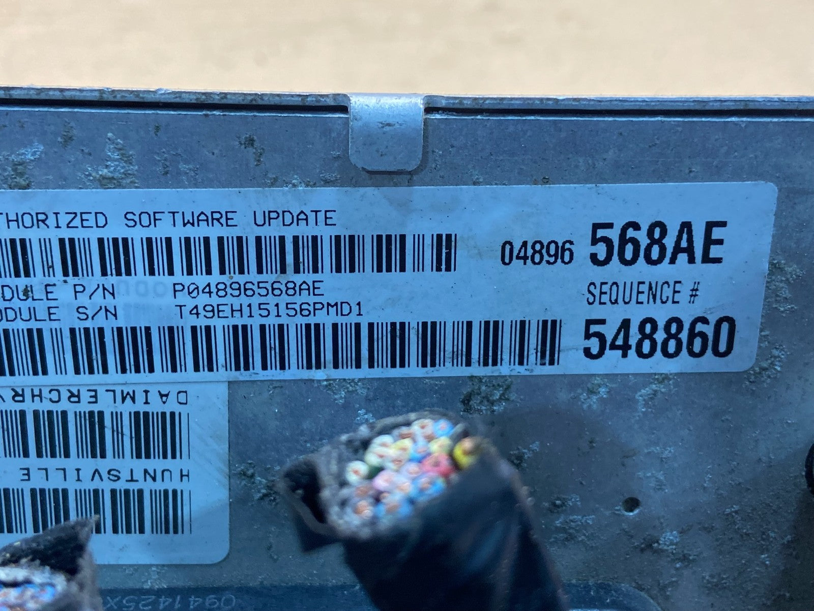 2006 Dodge Magnum Charger 300 5.7L Engine Control Unit ECU ae4734 DG2