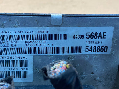 2006 Dodge Magnum Charger 300 5.7L Engine Control Unit ECU ae4734 DG2