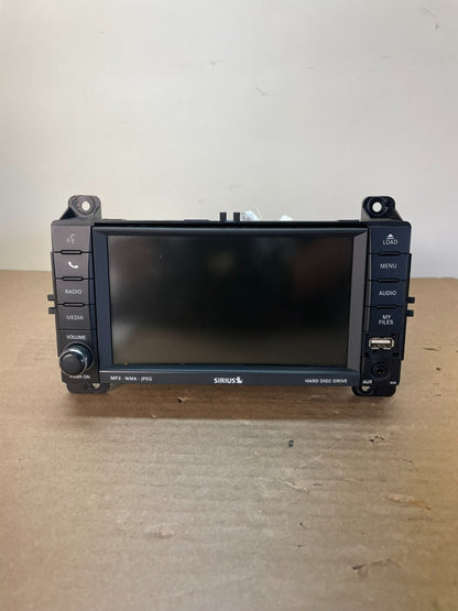 2011 to 2013 Jeep Grand Cherokee Media Satellite Radio Screen Display AI0566 DG0