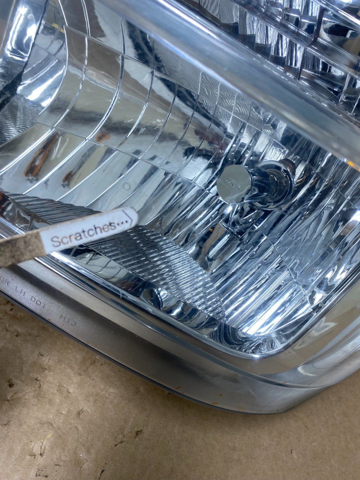 2008-2014 Ford Econoline E150 E250 E350 Left+Right Headlights AF8193 DW4