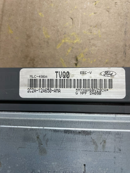 2002 Ford E250 E350 5.4L Van Engine Control Computer 2c2a-12a650-ama E5440 DG13