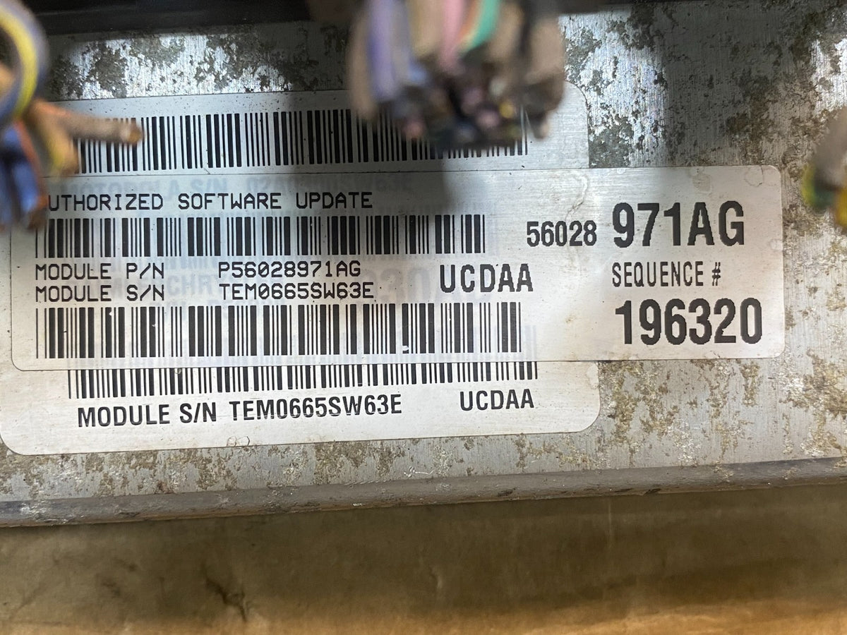 2005 Dodge Ram 1500 Engine Computer 5.7L ECM ECU p56028958af af6609 DG2
