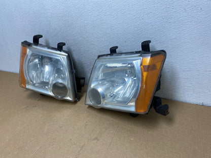 2005-2015 Nissan Xterra Driver Left+Right Side Set Headlights AG2009 DW1