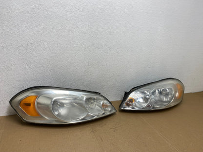 2006 - 2013 Chevrolet Impala Left+Right Set Headlights Halogen AC5642 DW2
