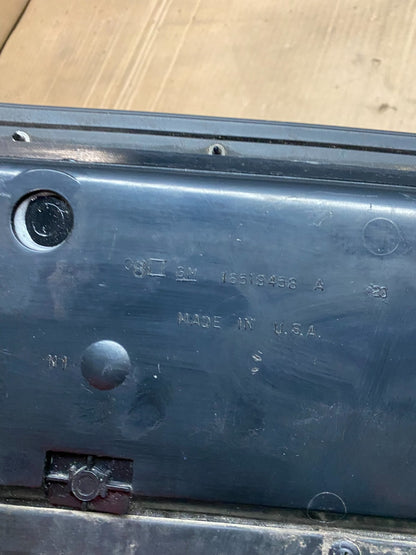 1995 to 1999 Oldsmobile Aurora Rear Trunk Center Panel W2080 DG10