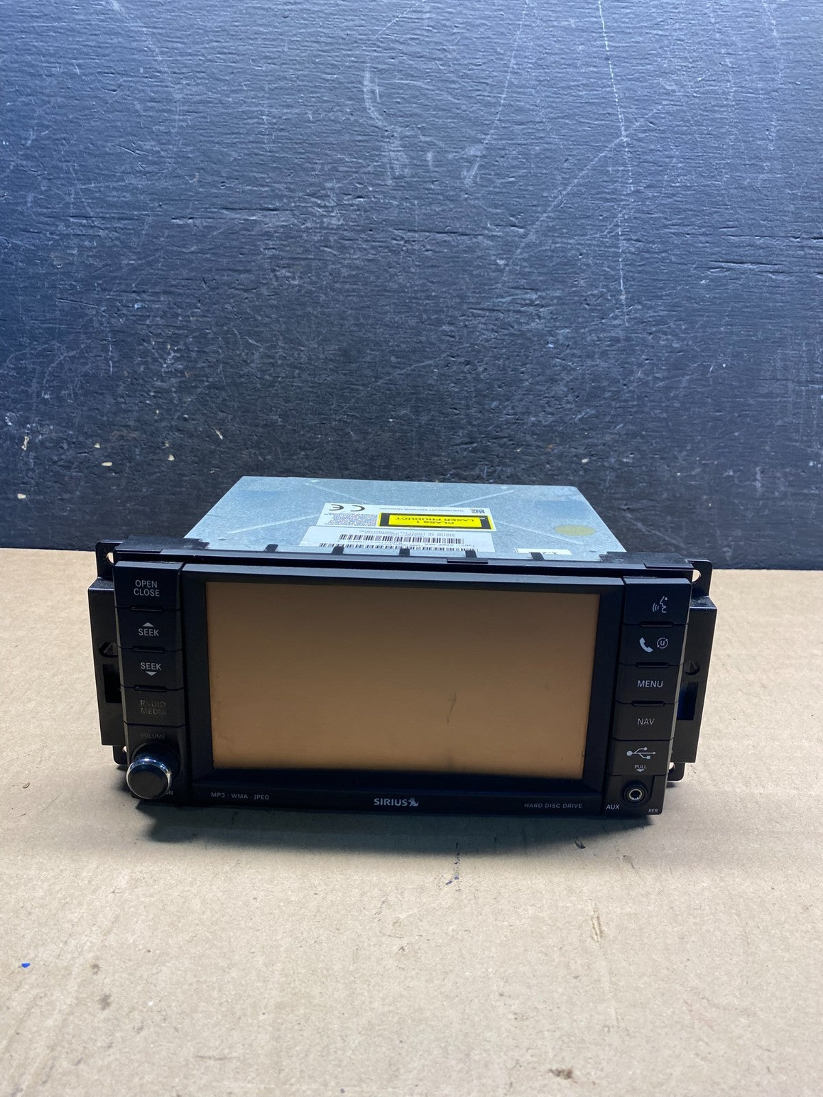 2008 2010 Jeep Dodge Chrysler Screen Display CD Player Satellite Radio ag1954 DG0