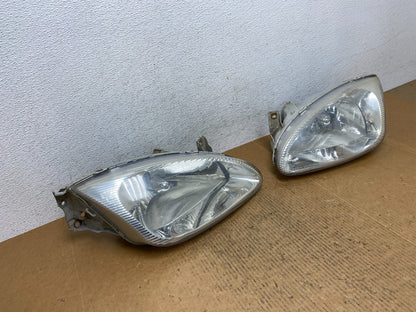 1999 2000 Hyundai Elantra Left+Right Side Headlights AE1245 DW2