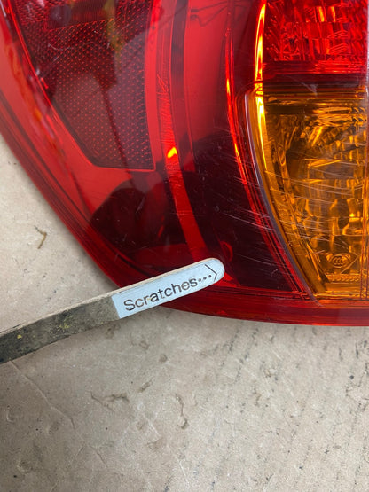 2009 - 2010 Lexus Is250 Is350 Left Driver LH Side Tail Light AF3309 LK3