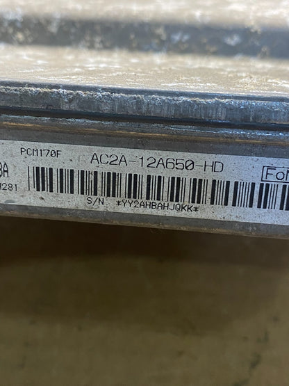 2010 Ford Van E250 E350 5.4L Engine Control Module Unit ECU AF6596 DG2