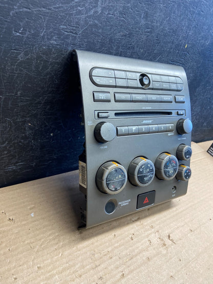 2004-2007 Nissan Armada Bose Radio CD Player A/C Climate Control AG0224 DG4