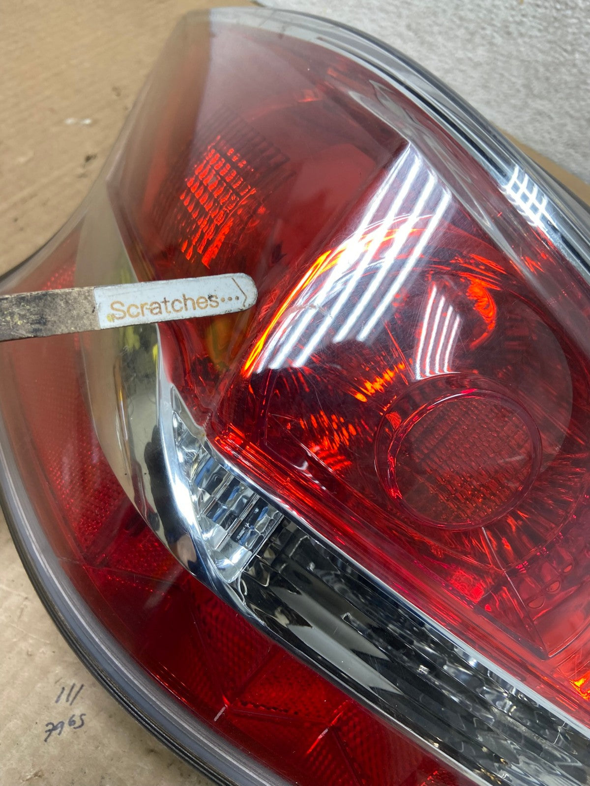 2013 2014 2015 Nissan Altima Left Driver LH Side Tail Light AI8032 LK3