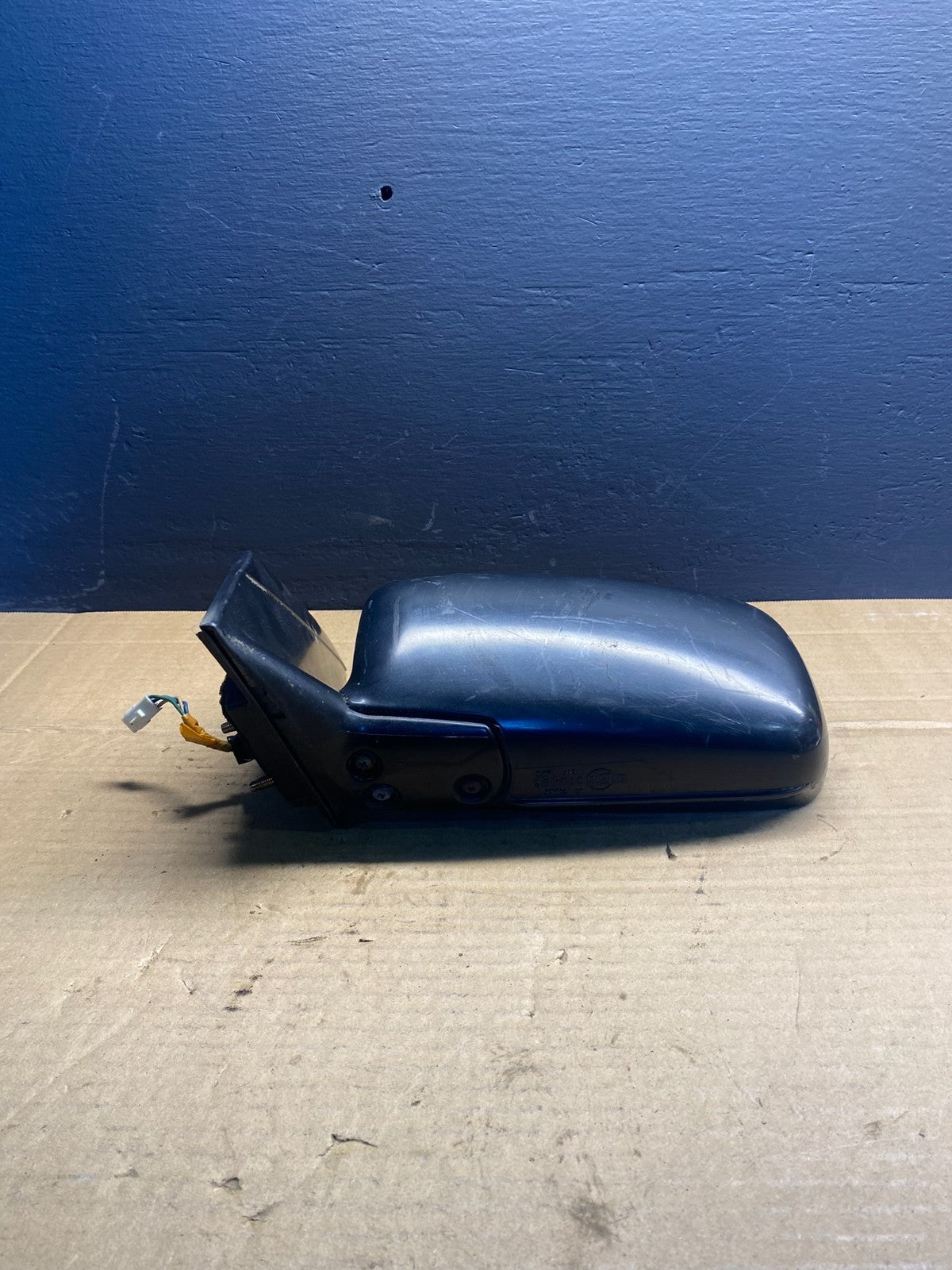 2003 - 2007 Mitsubishi Lancer Left Driver LH Side Front Door View Mirror AB70473