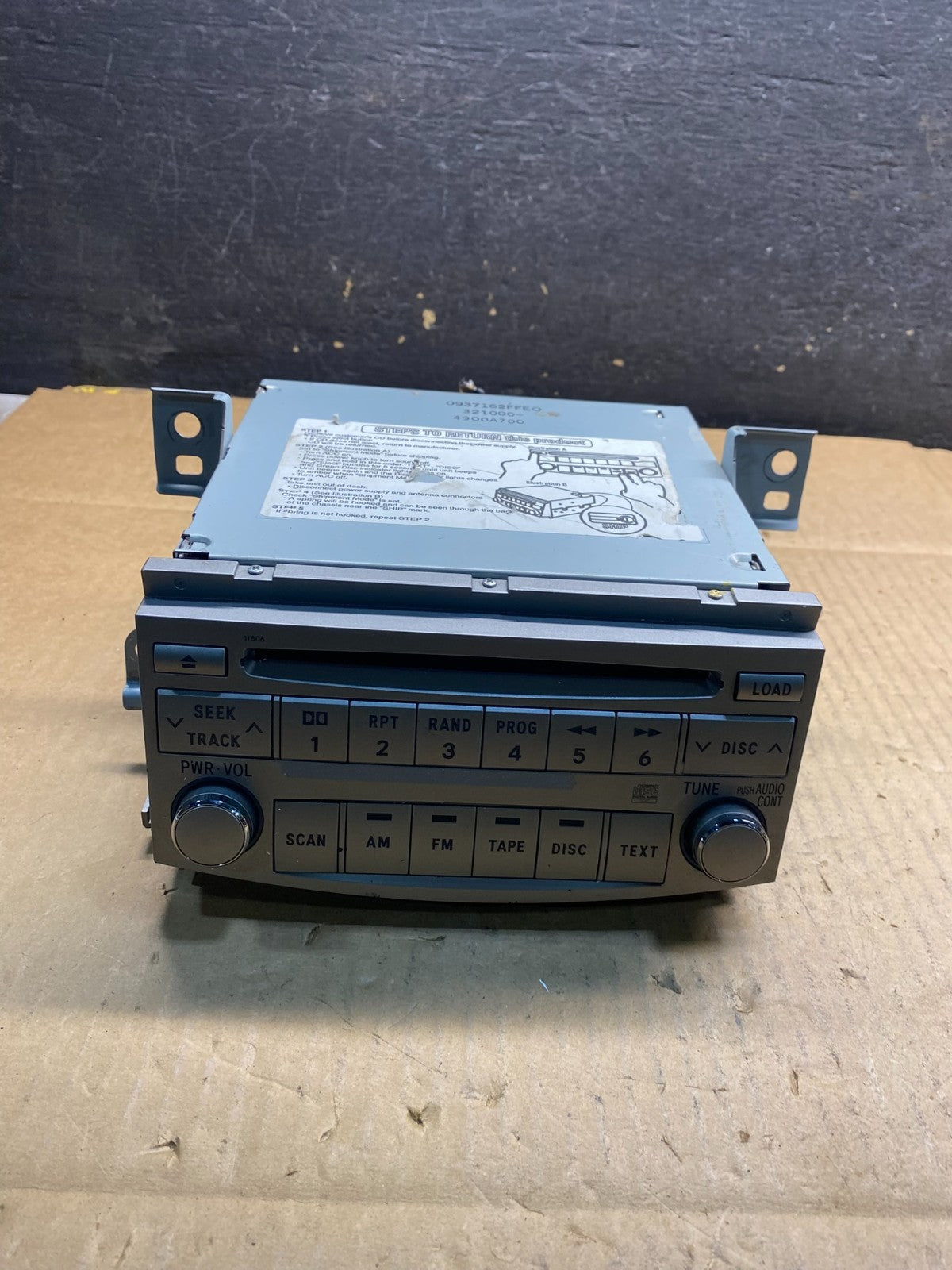 2005 2006 2007 Toyota Avalon AM FM CD Mp3 Radio Receiver AI7691 DG0