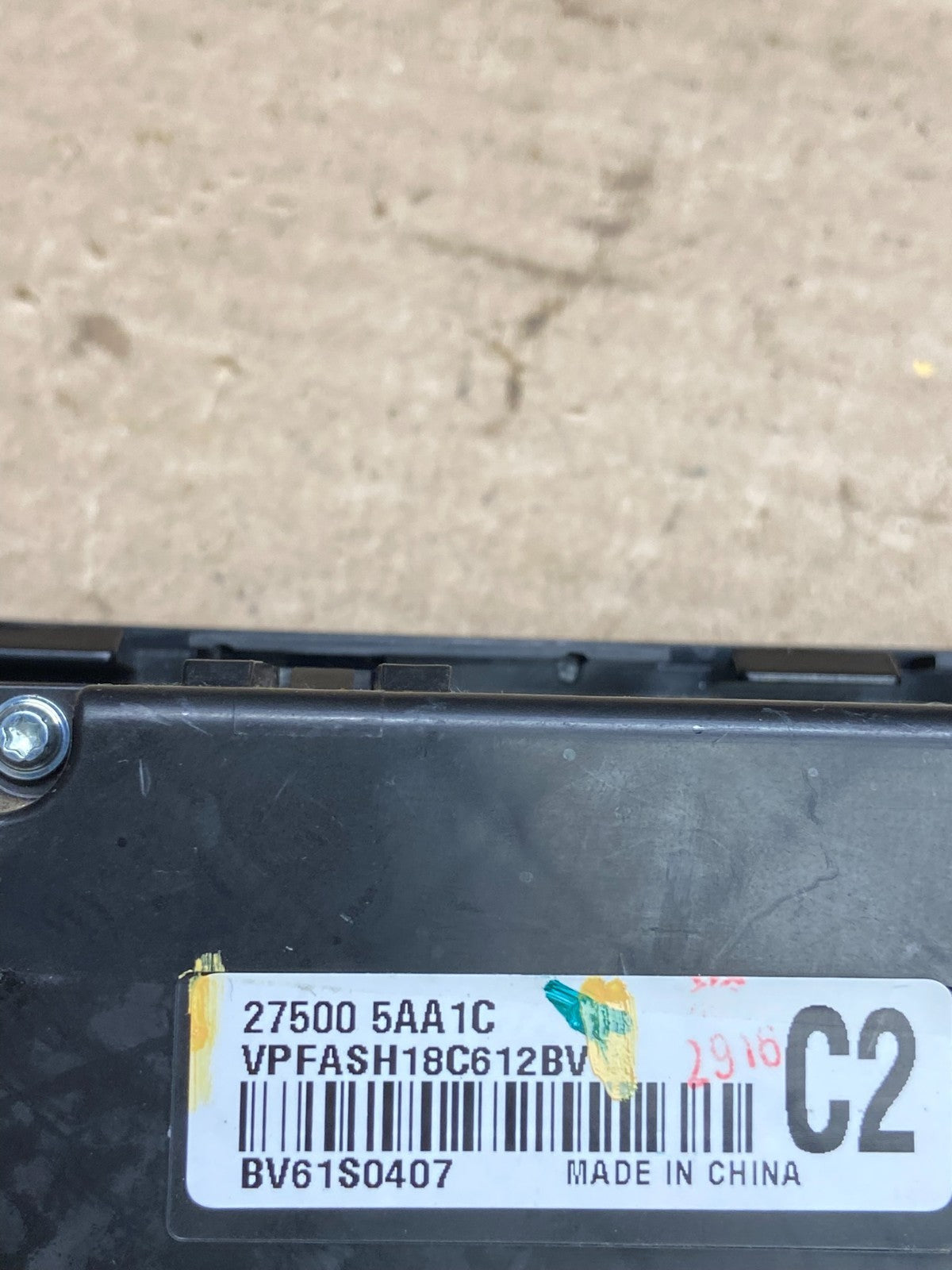 2015 - 2016 Nissan Murano Temperature Climate A/C AC Control Panel AH3777 DG7