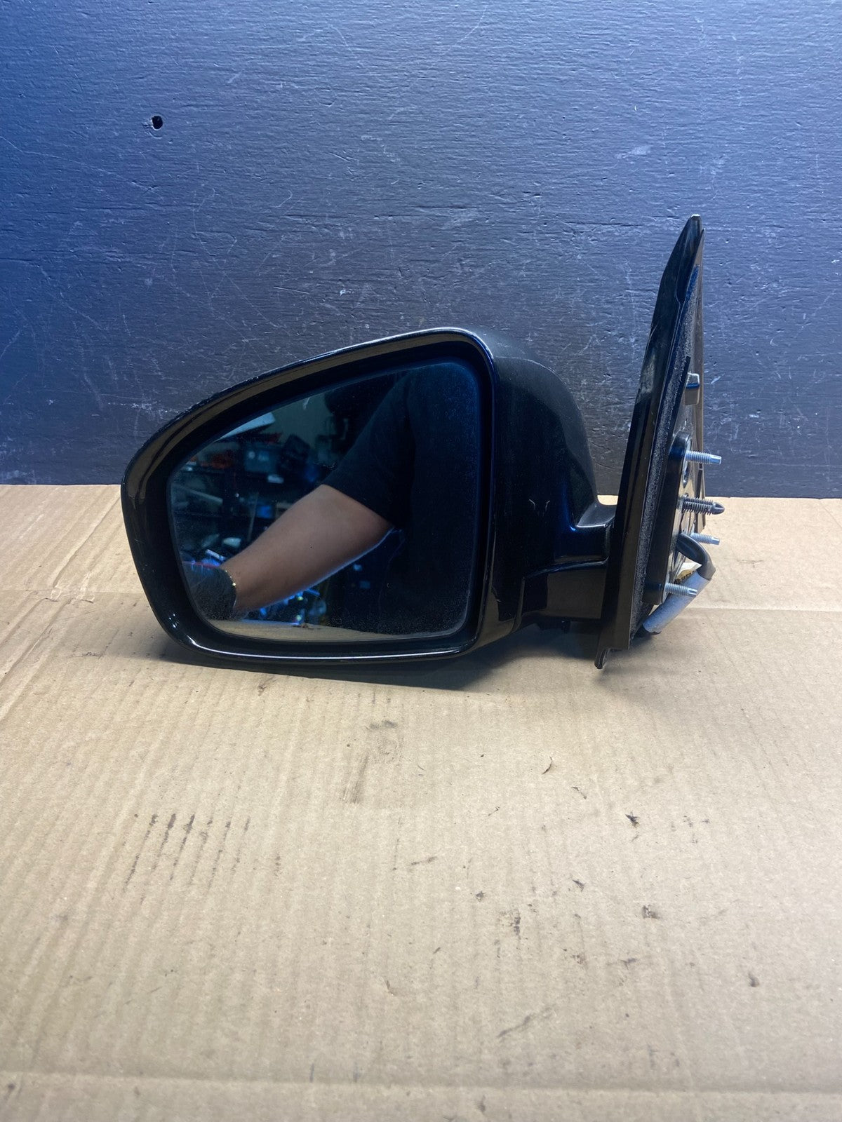 2013 to 2016 Nissan Pathfinder Left Driver Side View Door Mirror ad2935 DG9