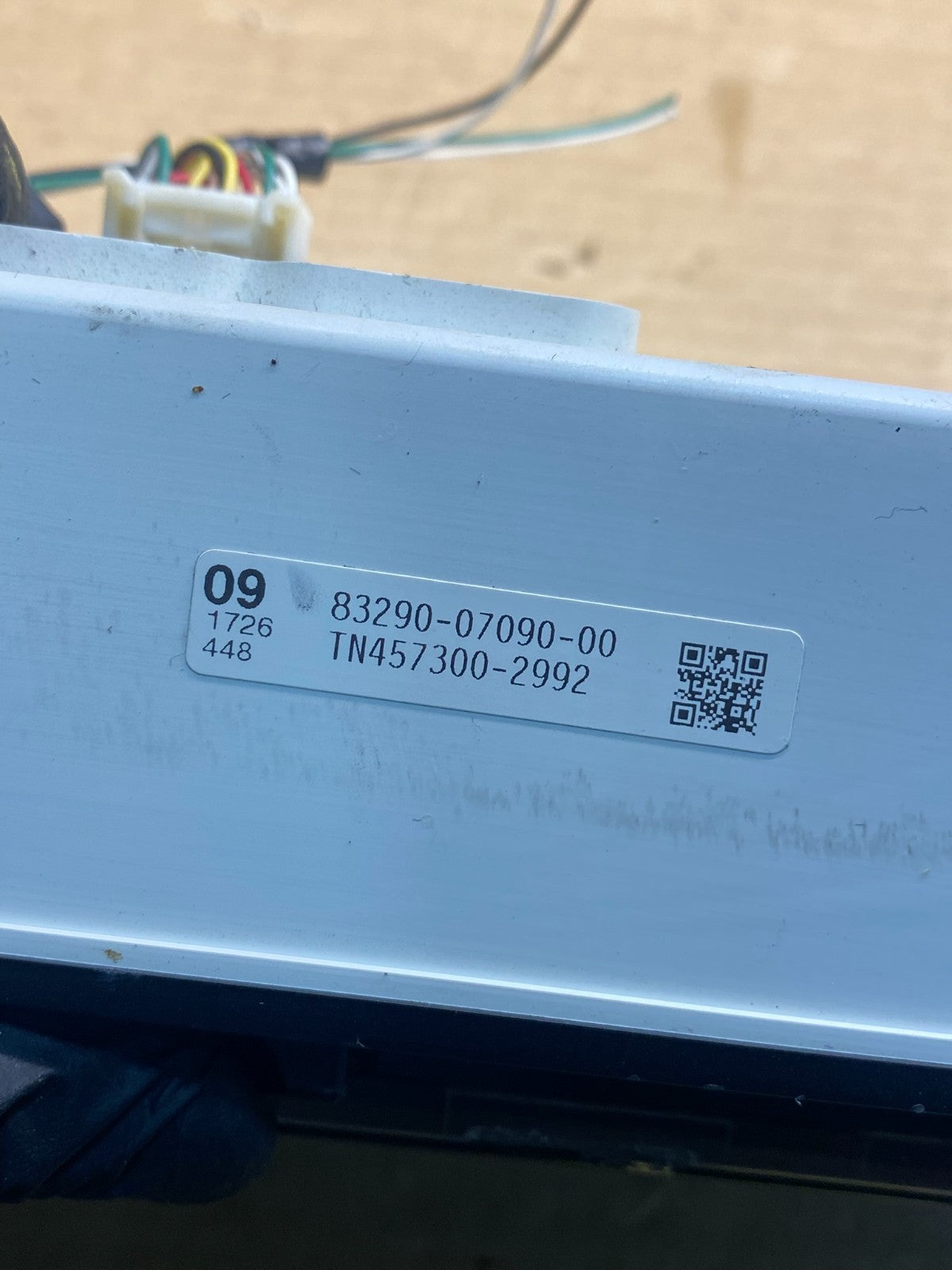 2005 2006 2007 Toyota Avalon Information Display Screen ai0074 DG6