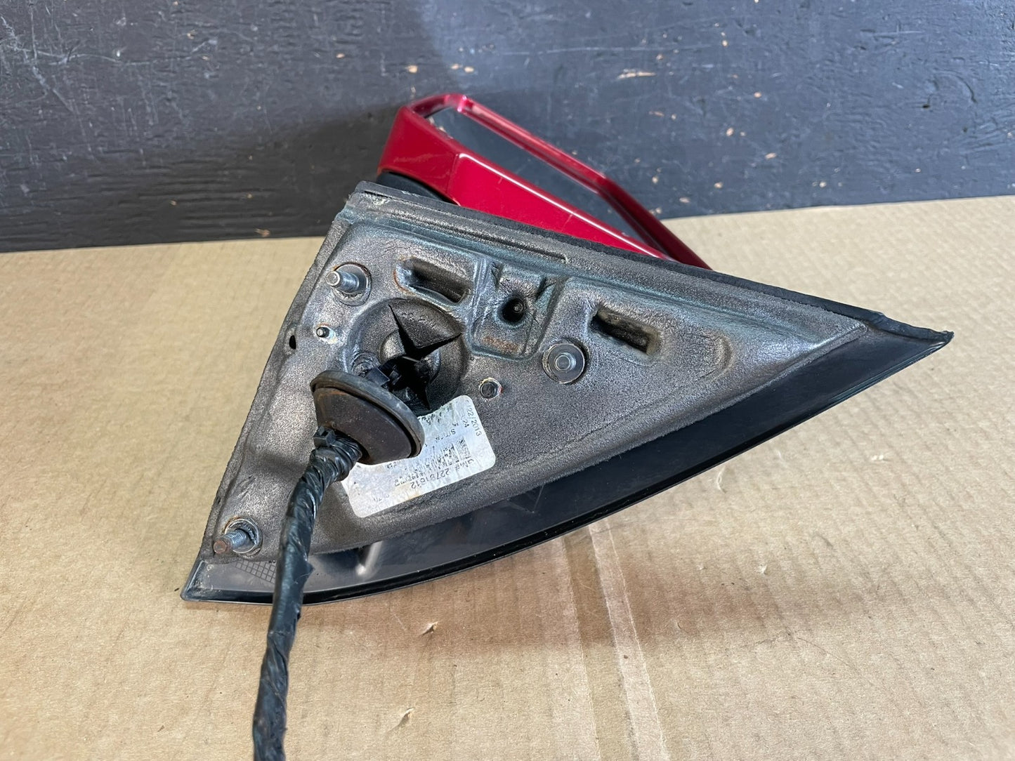 2009 to 2015 GMC Acadia Left Driver LH View Turn Signal Door Mirror AF5421 DW4