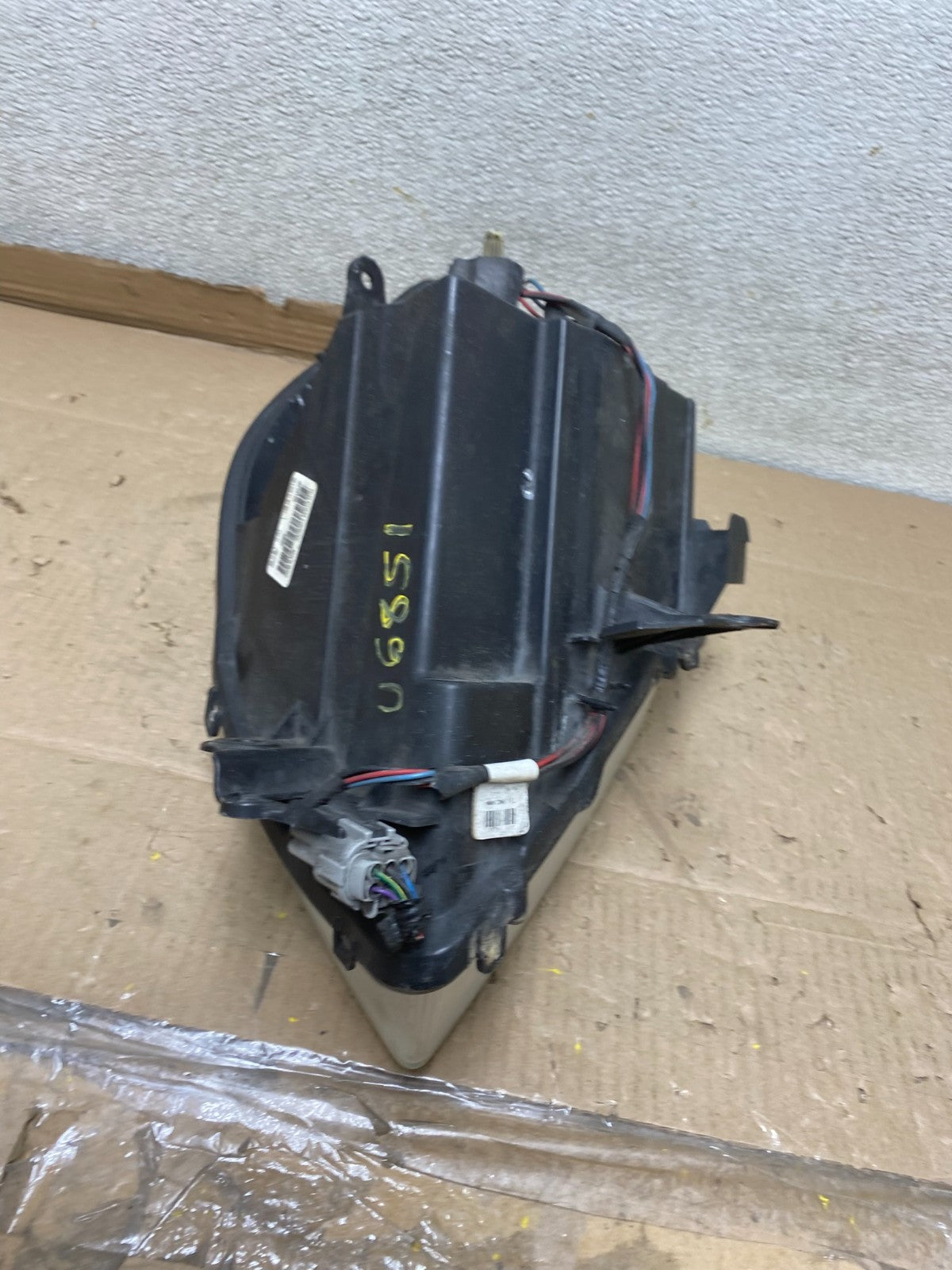 2007-2009 Nissan Sentra Halogen Right Passenger RH Side Headlight U6851 DW8