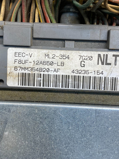 1998 Ford F150 F250 4.2L Engine Control Unit ECU Computer Module AF4206 DW2