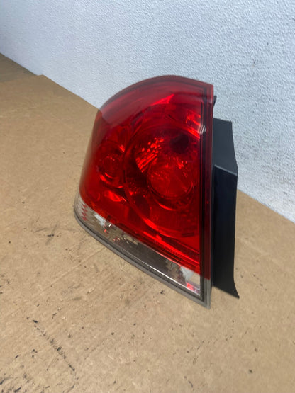 2006 to 2012 Chevrolet Impala Left Driver Lh Side Tail Light AD5163 LK1