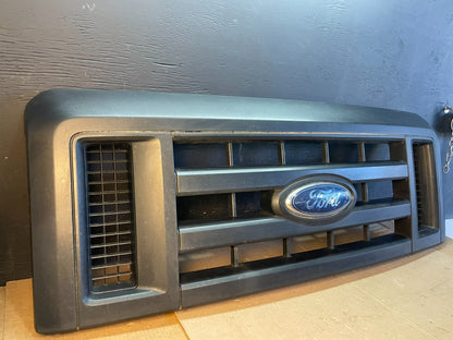 2008 to 2014 Ford Econoline E150 E250 Front Upper Chrome Grill Grille AB7892 DG3