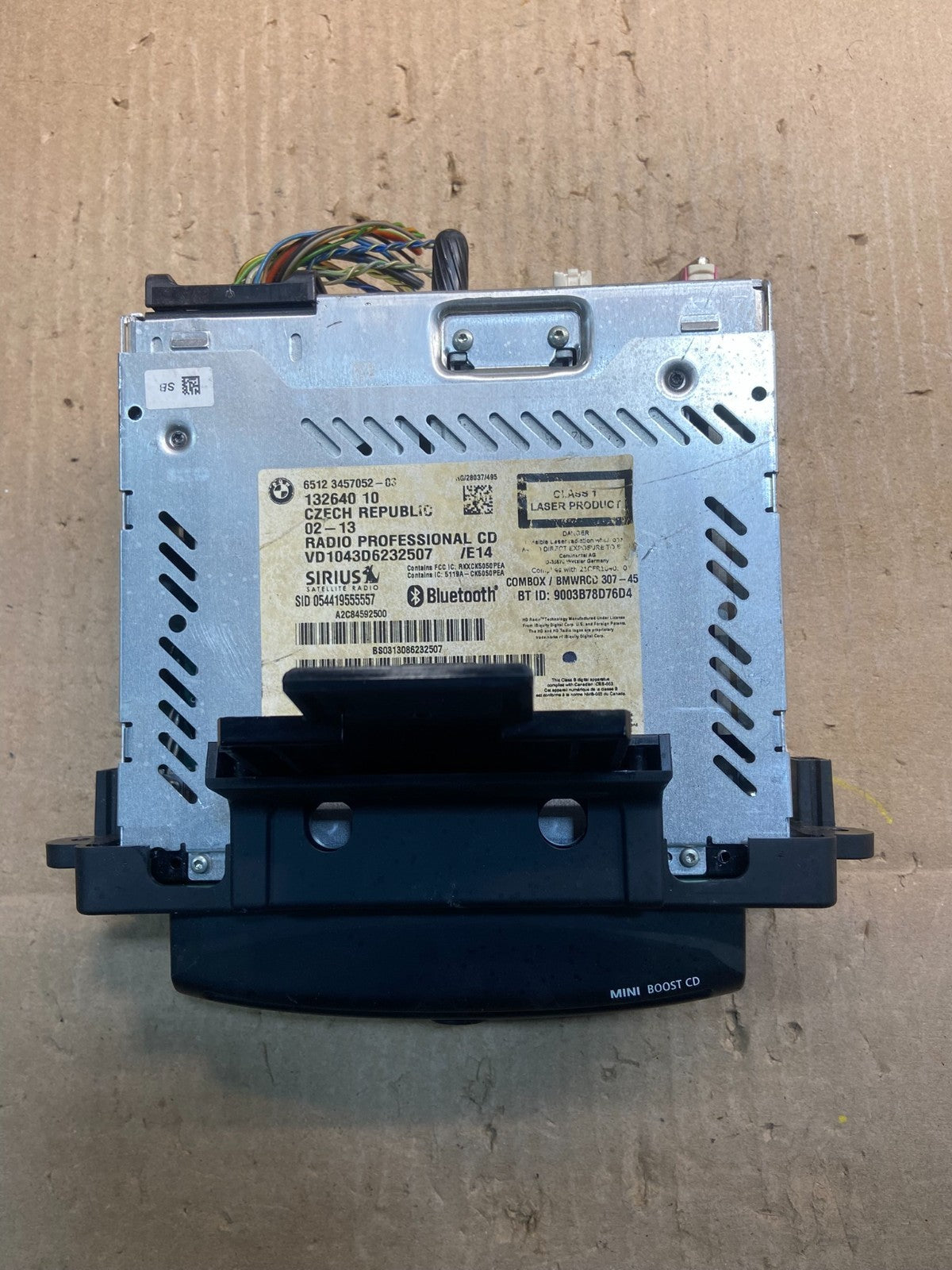 2011-2016 Mini Cooper Am Fm Cd Player Radio Receiver  OEM Y7632 DG3