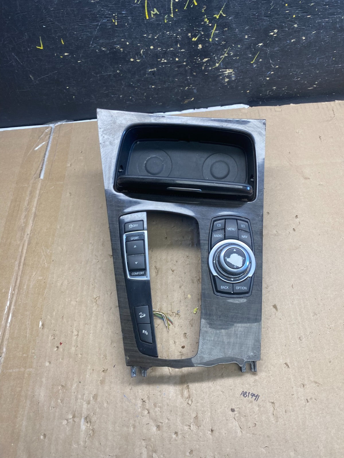 2009 to 2015 BMW F01 740i 750i Center Console Wood Trim  Mode Switches ab2127 DG1