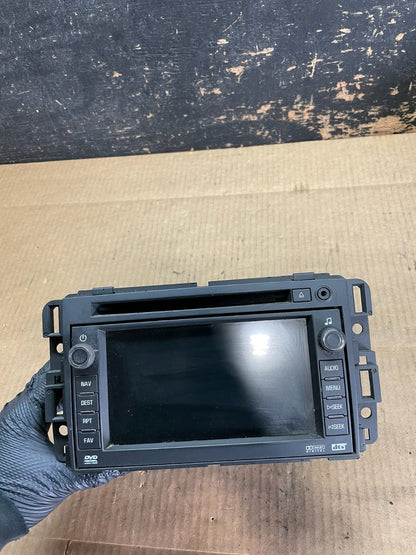 2007 to 2014 Chevrolet GMC Cadillac Radio Navigation Screen Display AA9244 DG0
