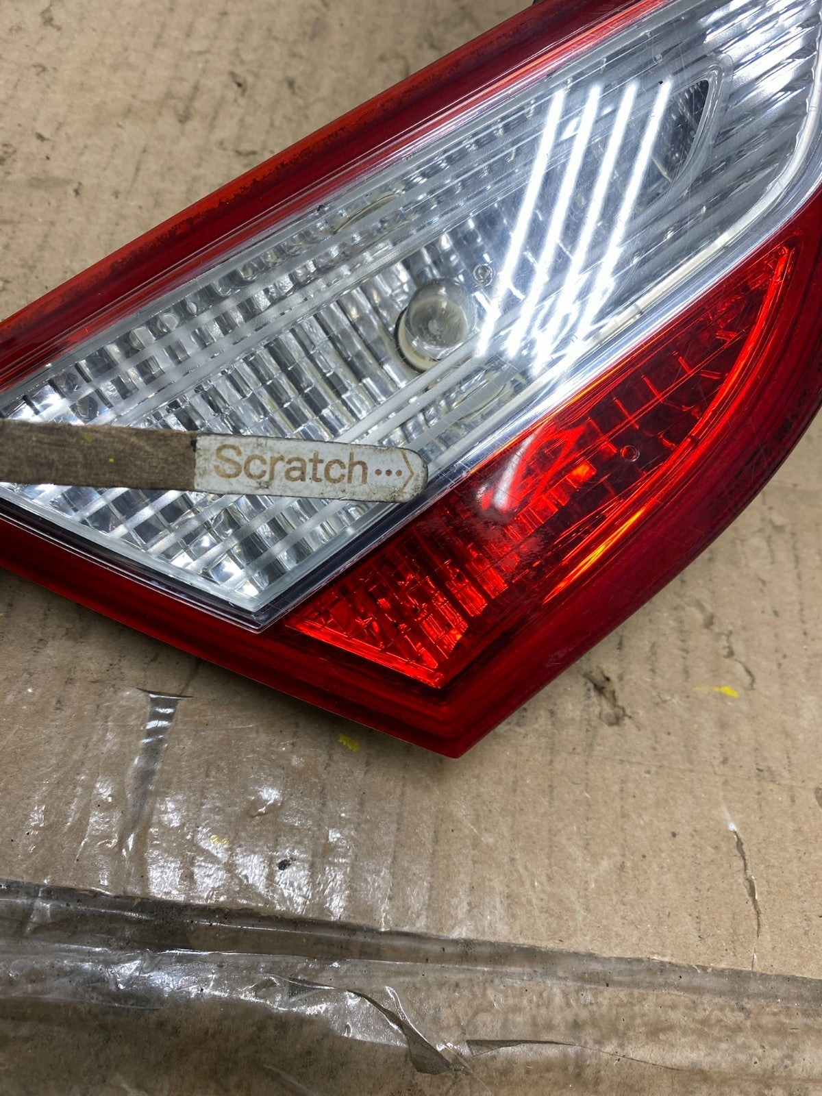 2011 2012 2013 2014 Hyundai Sonata Left Driver Inner Tail Light U6782 DW3