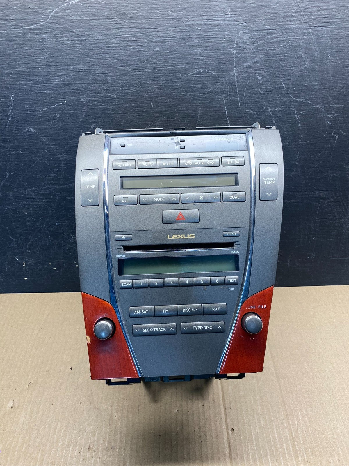 2007 2008 2009 Lexus ES350 Radio AM-FM CD Tuner Head Unit AG3960 DW0