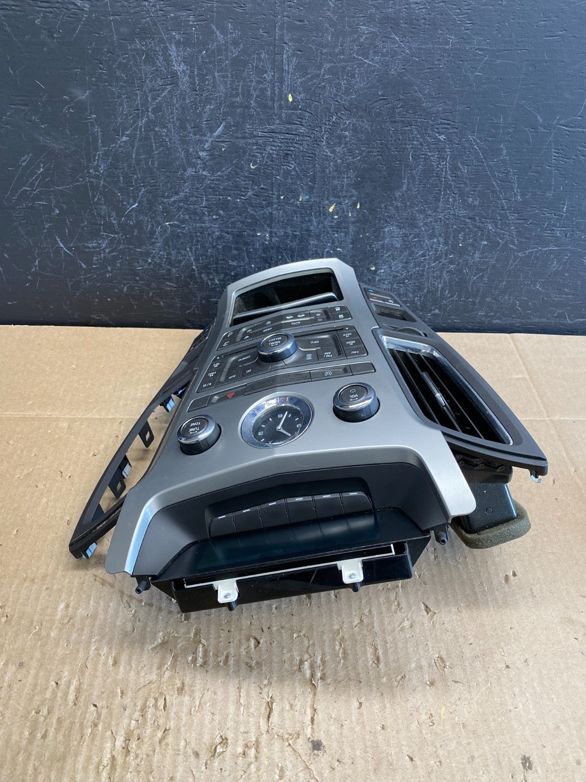 2008-2012 Cadillac CTS A/C Heater Radio Climate Control Panel Bezel OE AC9106 DG3