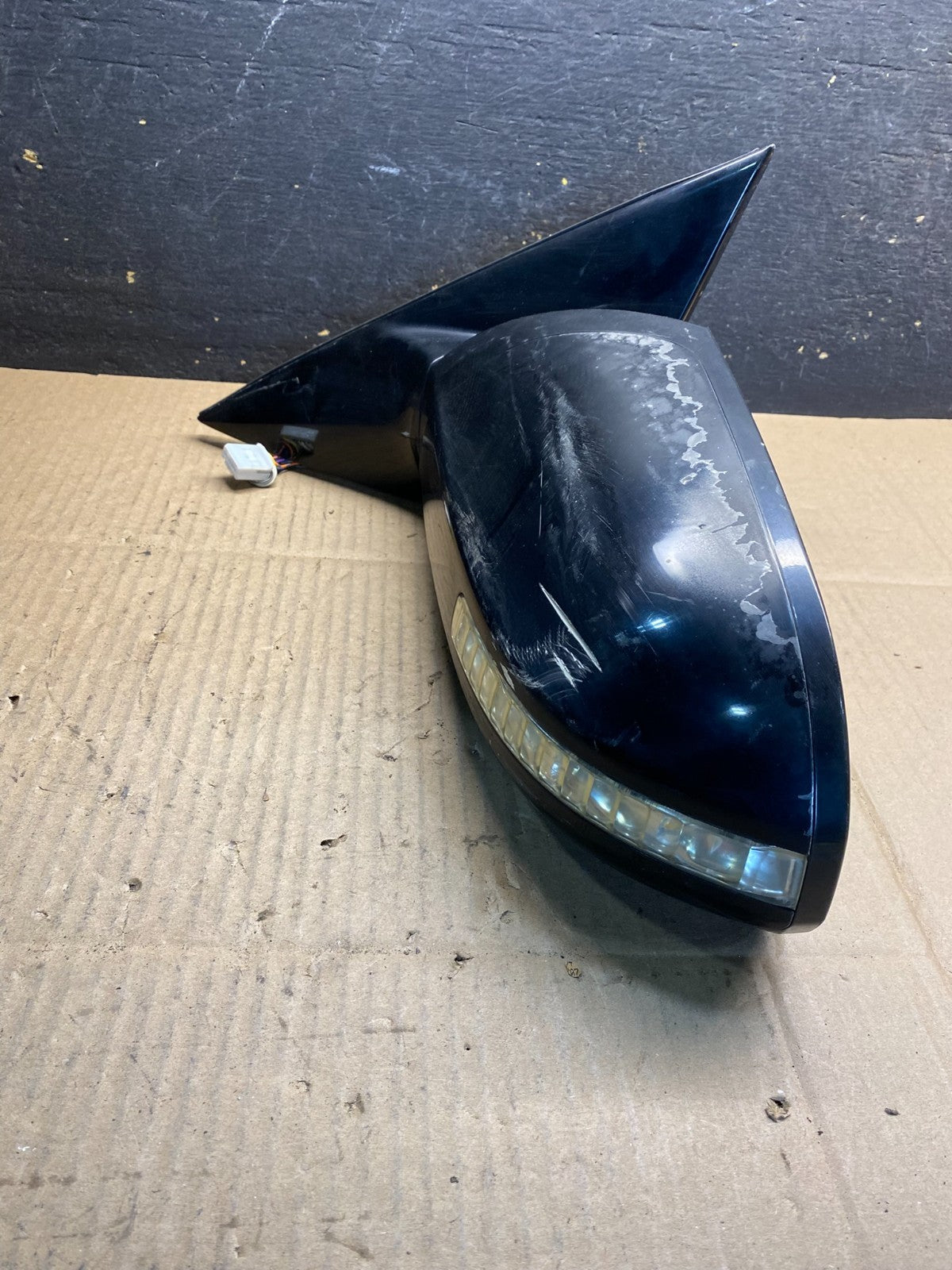 2009 to 2014 Nissan Maxima Left Driver Side View  Door Trn Sig Mirror AB0598 MS9