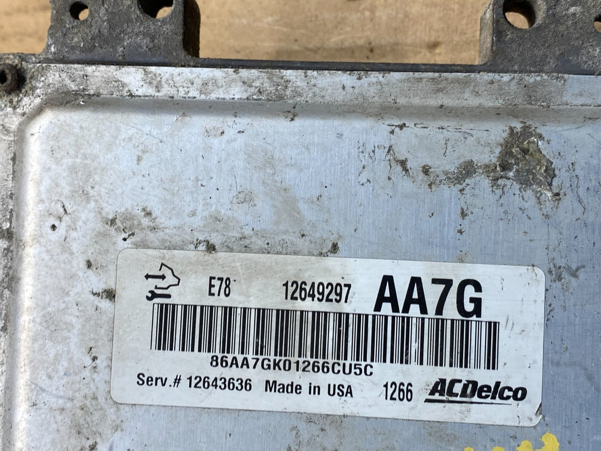 2012 2016 Chevrolet Silverado Yukon Engine Control Module ECM ECU ai7741 DG2